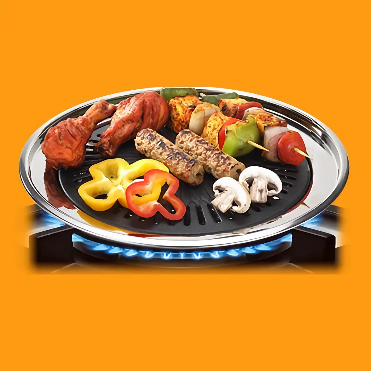 Smokeless Grill Tawa – Metroowl - Main Image