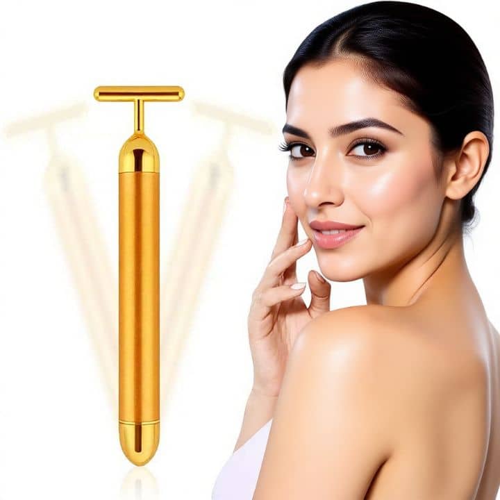 GoldSculpt - Facial Massage Roller