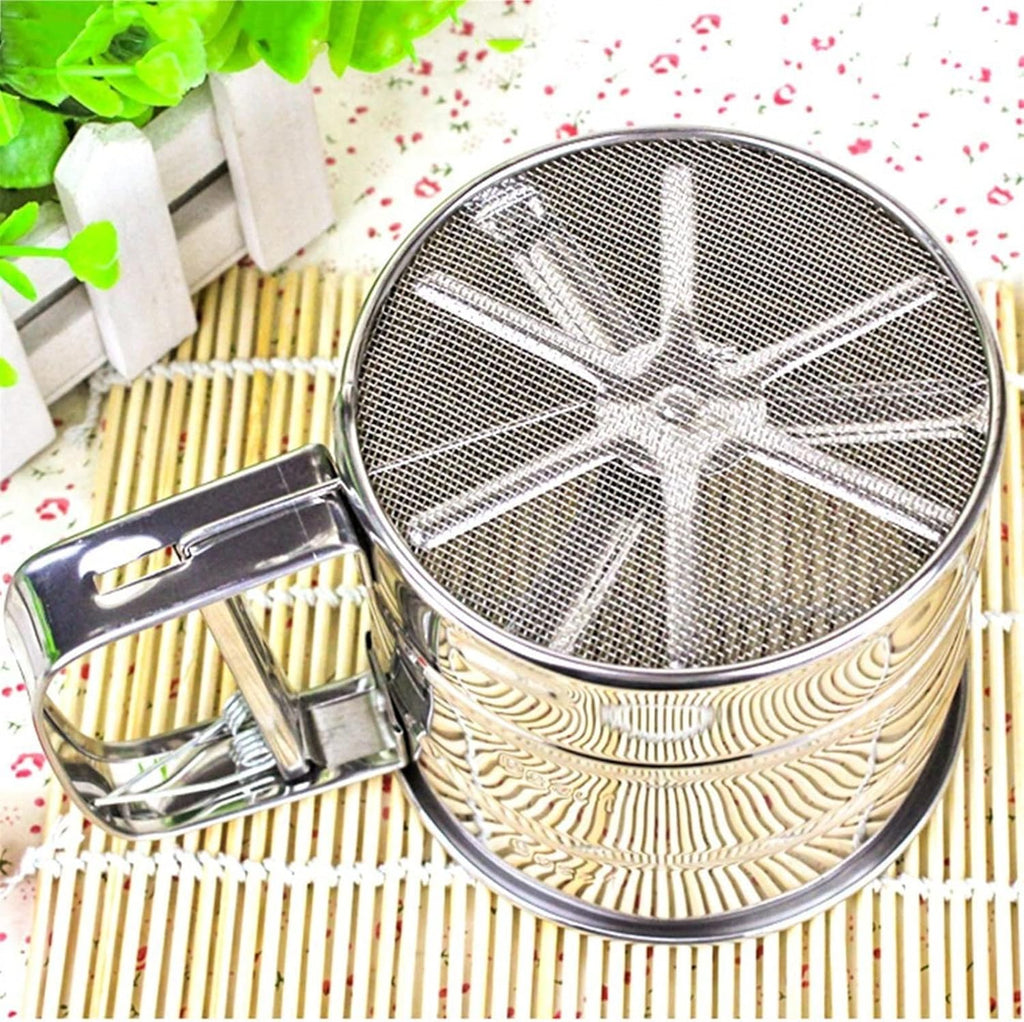 FlourMate - Premium Stainless Steel Chhani