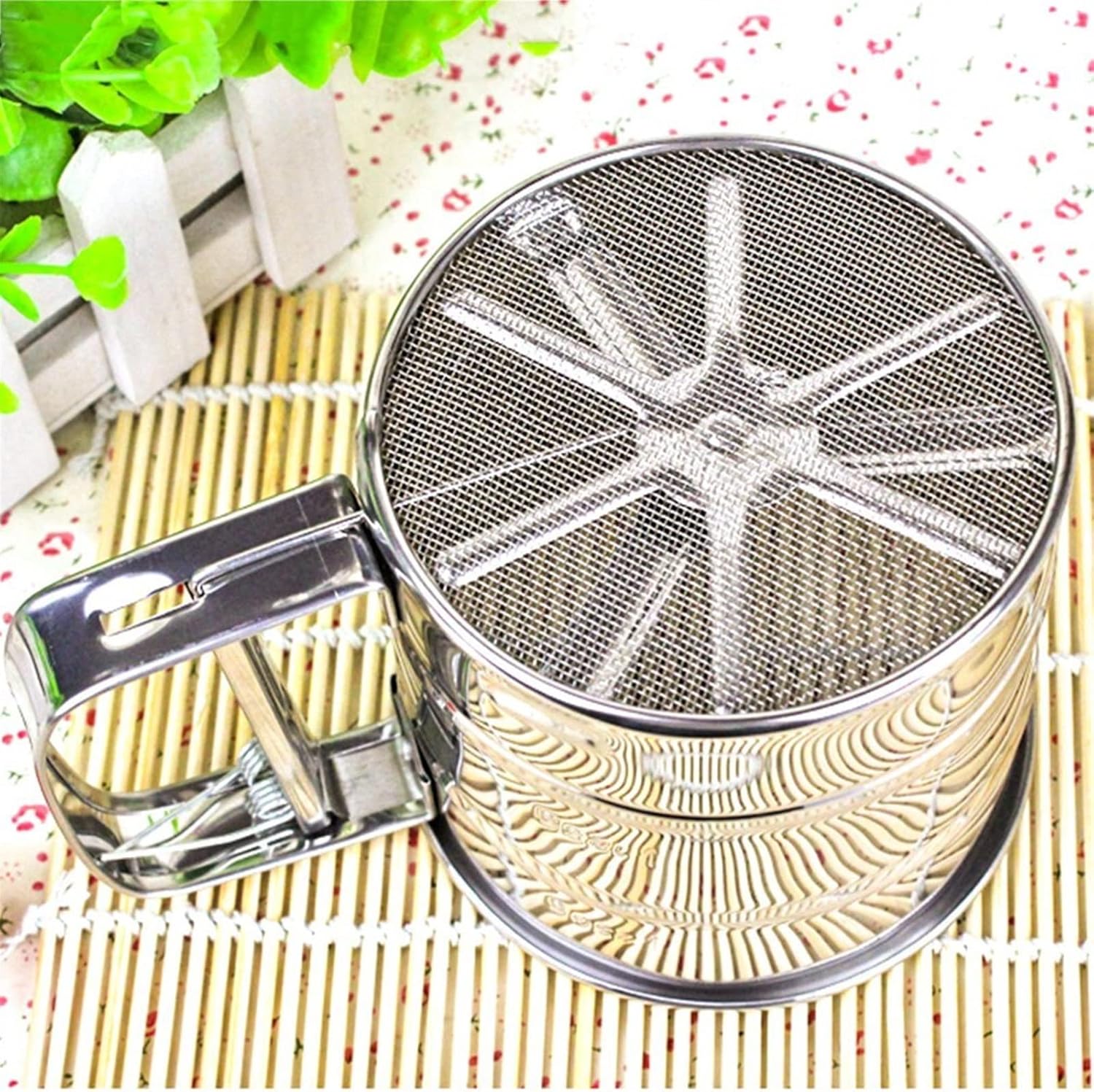 FlourMate - Premium Stainless Steel Chhani