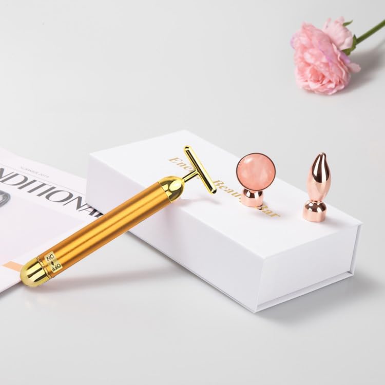 GoldSculpt - Facial Massage Roller