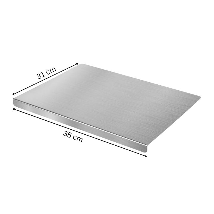 Stainless Steel Chopping Board (35x31cm)