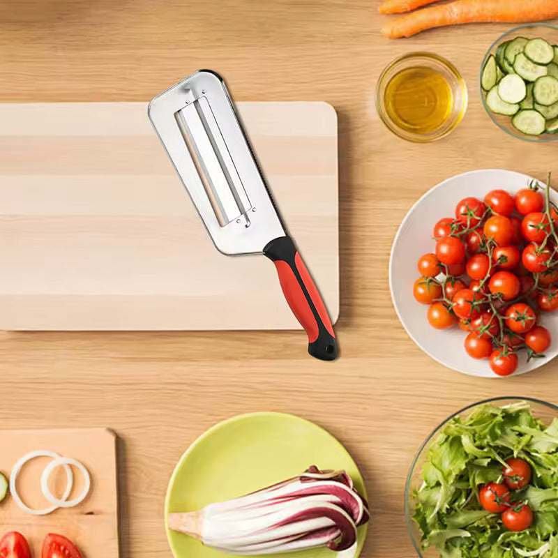 DualBlade Stainless Steel Vegetable Cutter